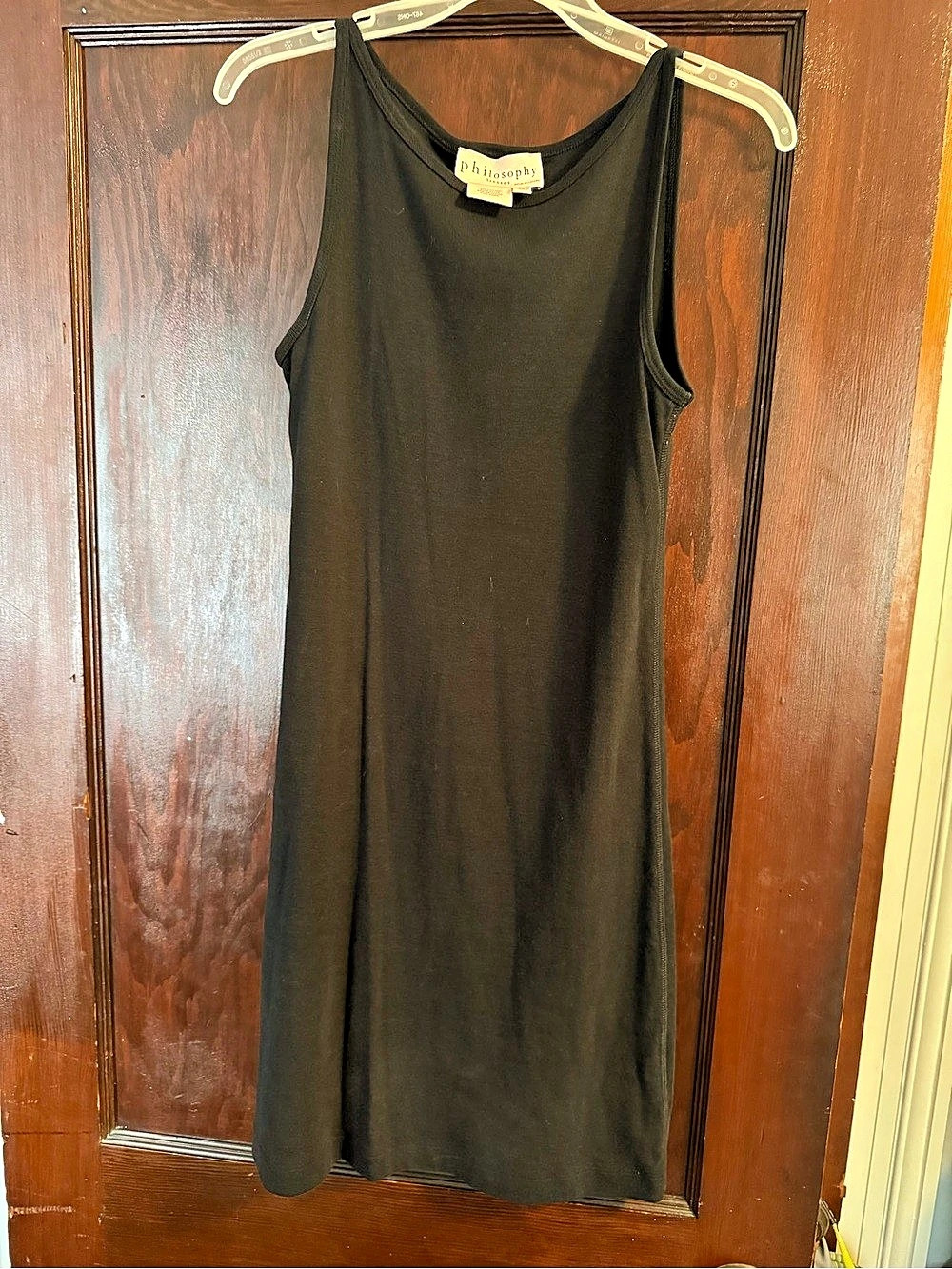 Philosophy Maxi Tank Dress in Black Size XS Like New